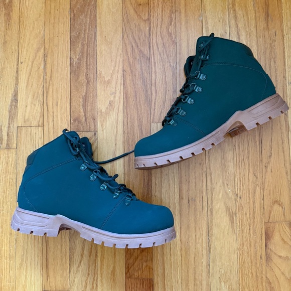 Fila Men\'s Green and Tan Boots main image 5